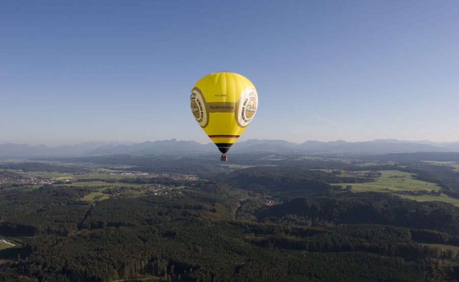 Ballon nahe Feldkirchen