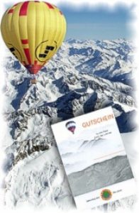 Gutschein Ballonfahrt Alpenüberquerung
