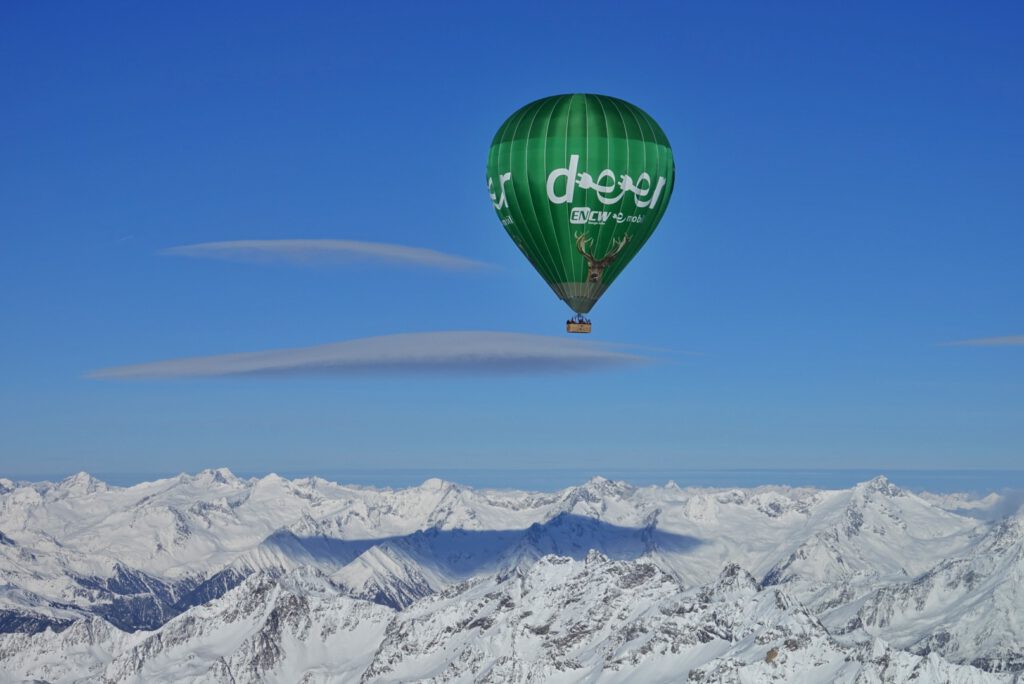Alpenüberquerung im Heißluftballon