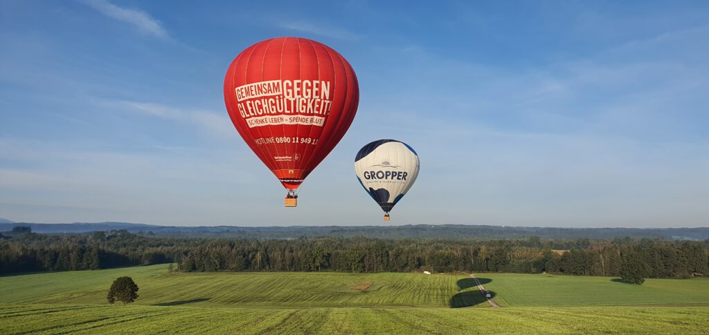 Heißluftballone von Blue Planet Ballooning