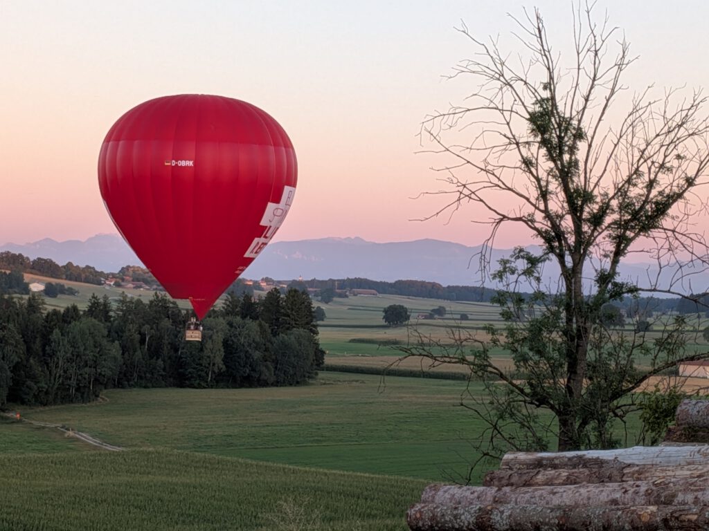 Heißluftballon
